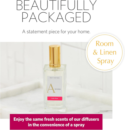 Room and Linen Spray, Luxury Fragrance for Clothes, Bedding, and More – Made with 100% Natural Essential Perfume-Grade Oils