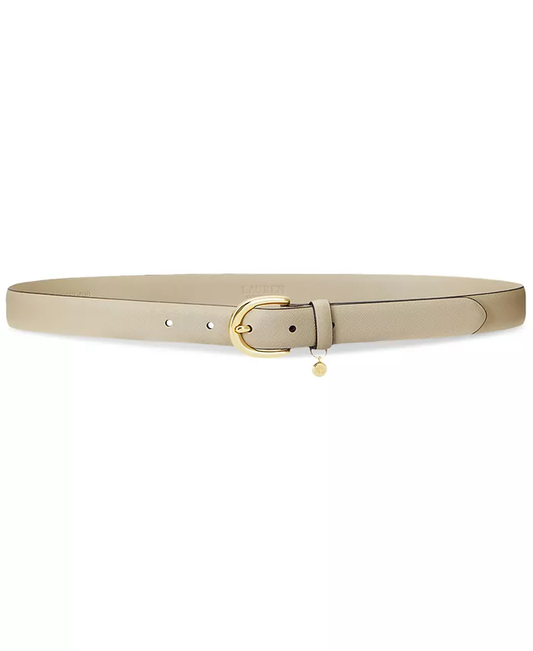 Women'S Charm Crosshatch Leather Belt