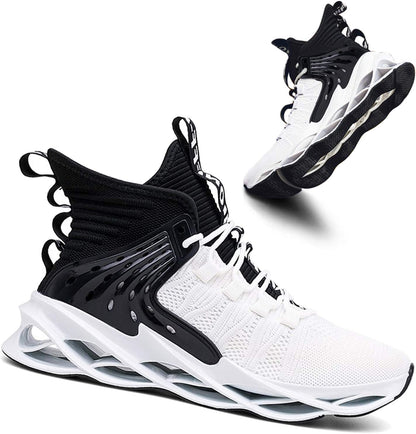 Men'S Running Shoes Non Slip Athletic Tennis Walking Blade Type Sneakers Hip Hop