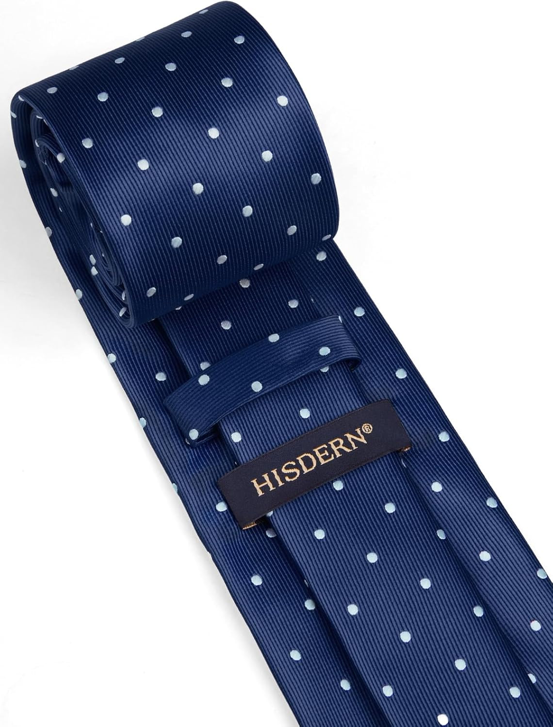 Polka Dot Ties for Men Classic Silk Ties and Pocket Square Formal Business Necktie Handkerchief Wedding Party