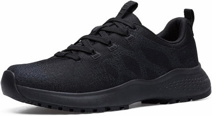 Heather II, Women'S Soft Toe (ST) Work Shoes, Slip Resistant, Water Resistant, Black