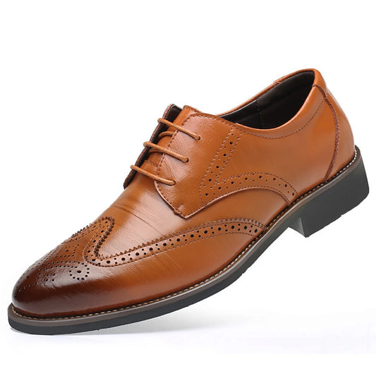 Classical Style Men'S Breathable Hollow Business Casual Pointed Shoes Mens Leather on Shoes for Women Shoes Men Casual Loafer Leather Mens Leather Dress Shoes 10 Mens Work Shoes