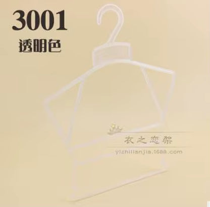 5 Pcs Plastic Children'S Clothing Hanger One-Piece Suit Baby Child Children Infant Clothes Hanging Clothes Rack