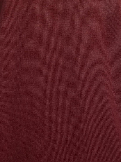 Men'S Short Sleeve Solid Cotton Pique Polo Shirt