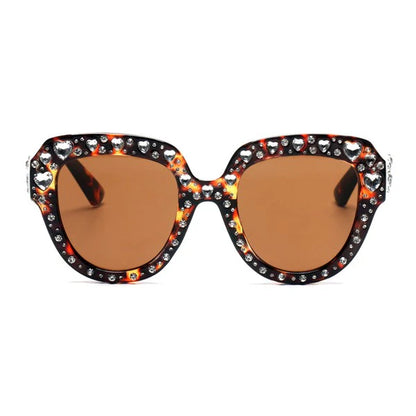 Women round Cat Eye Sunglasses