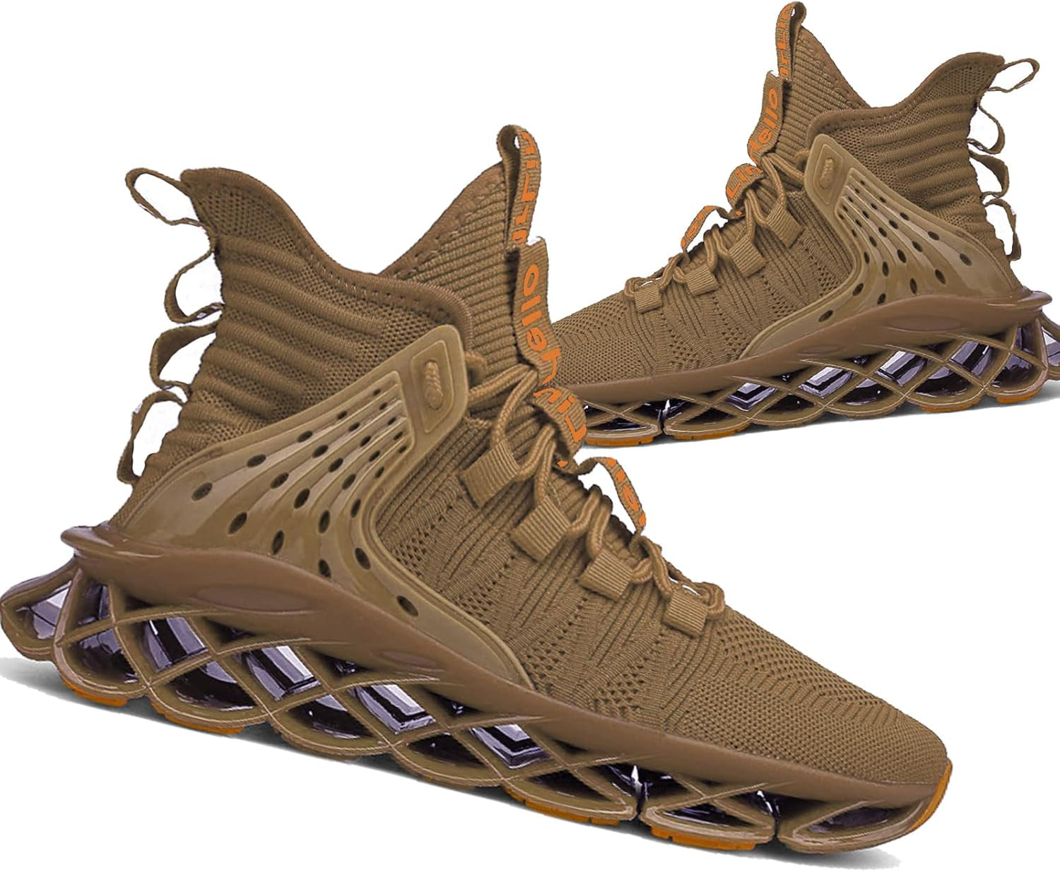Men'S Running Shoes Non Slip Athletic Tennis Walking Blade Type Sneakers Hip Hop