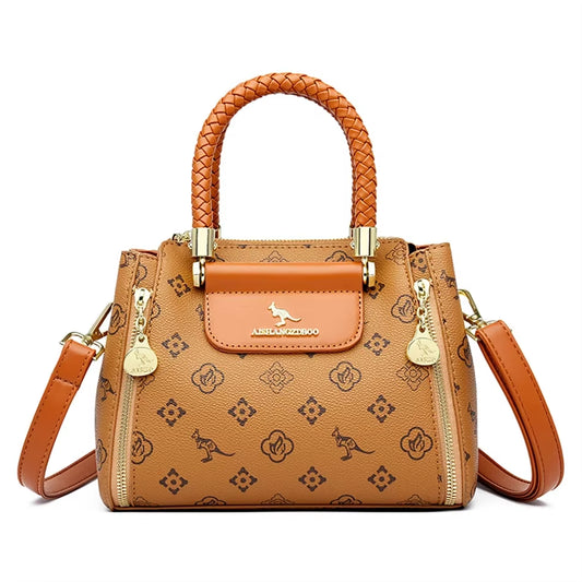 Fashion Crossbody Bags for Women Designer Ladies Purses and Handbags High-Quality Soft Leather Women Shoulder Messenger Bags Sac