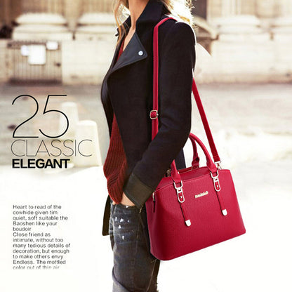 Women Lady Leather Handbags Messenger Shoulder Bags Tote Satchel Purse Large