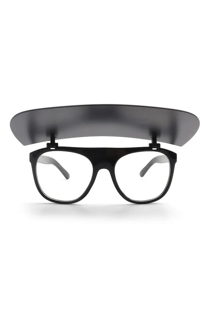 Classic round Shield Fashion Visor Sunglasses