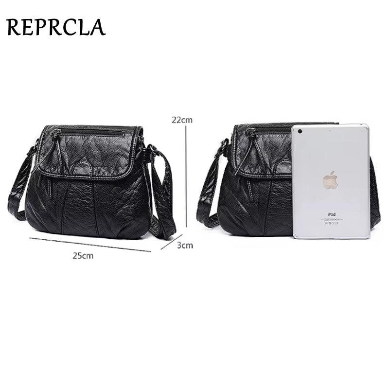 Brand Designer Women Messenger Bags Crossbody Soft PU Leather Shoulder Bag High Quality Fashion Women Bags Handbags