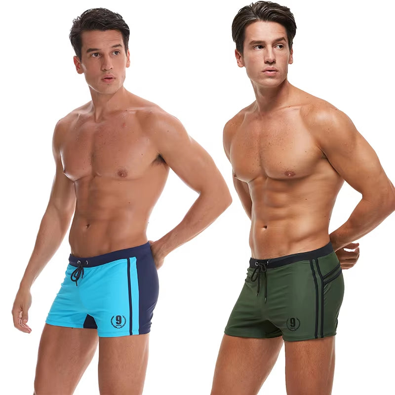 Mens Swimwear Maillot De Bain Boy Swim Suits Boxer Shorts Swim Trunks Men Swimsuit Surf Banadores