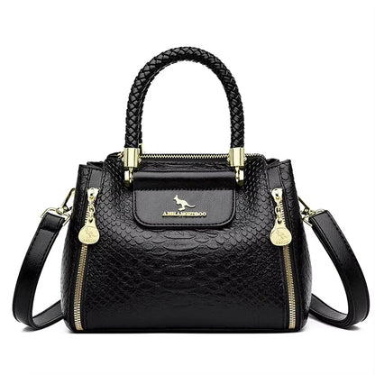 Fashion Crossbody Bags for Women Designer Ladies Purses and Handbags High-Quality Soft Leather Women Shoulder Messenger Bags Sac