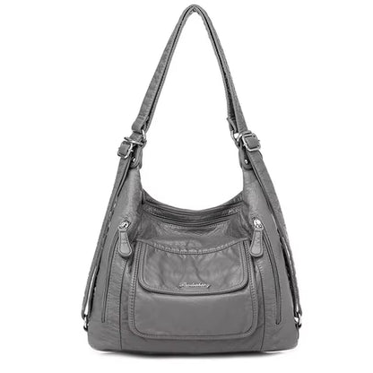 Genuine Leather Handbags Multifunction Casual Tote Bag Bagpack Mochilas Bags for Women Shoulder Bags Ladies Hand Bag Bolsas
