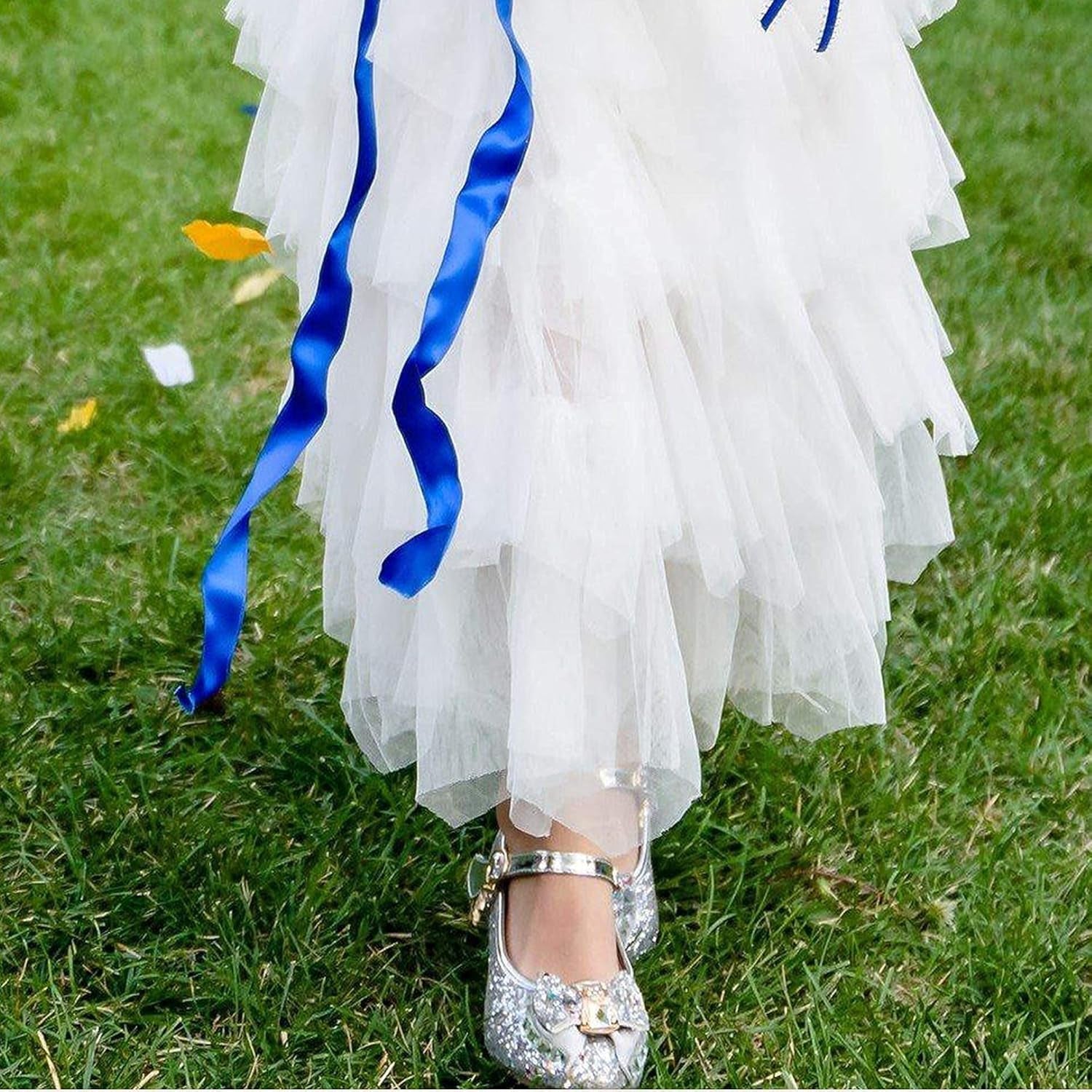 Flower Girls Wedding Party Heel Princess Shoes Flats for Kid Toddler