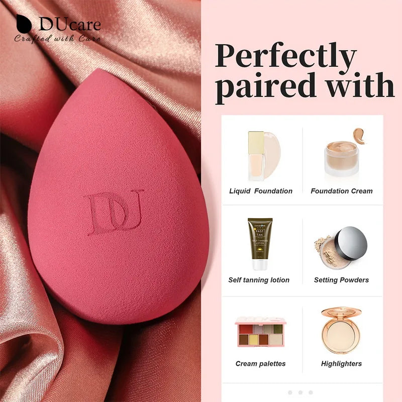 Water Drop Shape Cosmetic Puff Makeup Sponge Cosmetics Powder Foundation Concealer Cream Make up Beauty Tool Wholesale