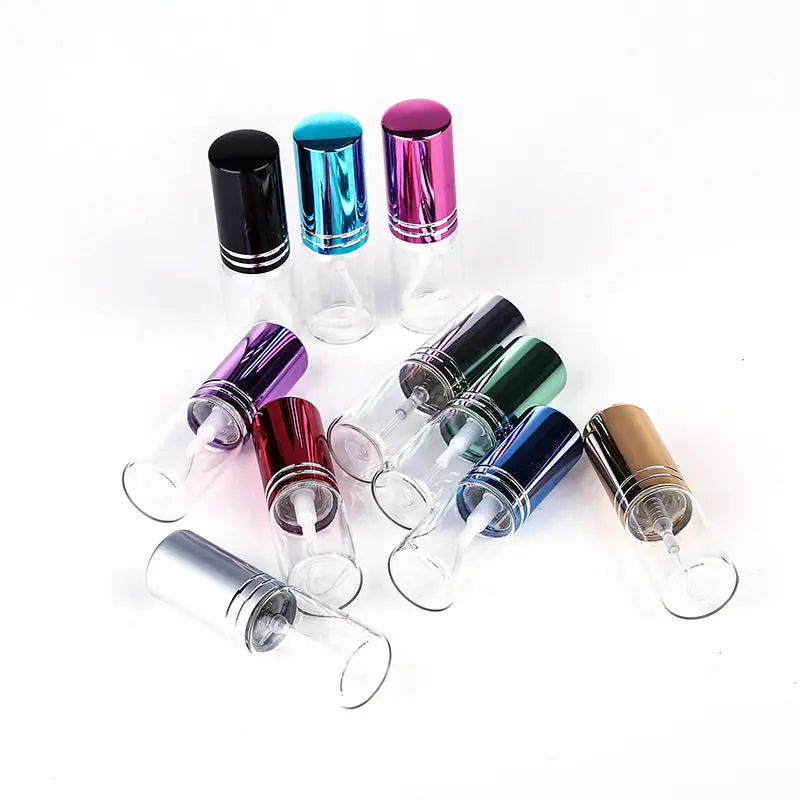 20Pcs/Lot New 5Ml 10Ml Travel Portable Perfume Bottle Spray Bottles Sample Empty Containers Atomizer Mini Refillable Bottles