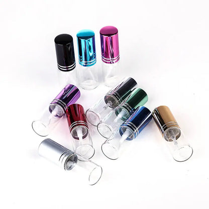 20Pcs/Lot New 5Ml 10Ml Travel Portable Perfume Bottle Spray Bottles Sample Empty Containers Atomizer Mini Refillable Bottles