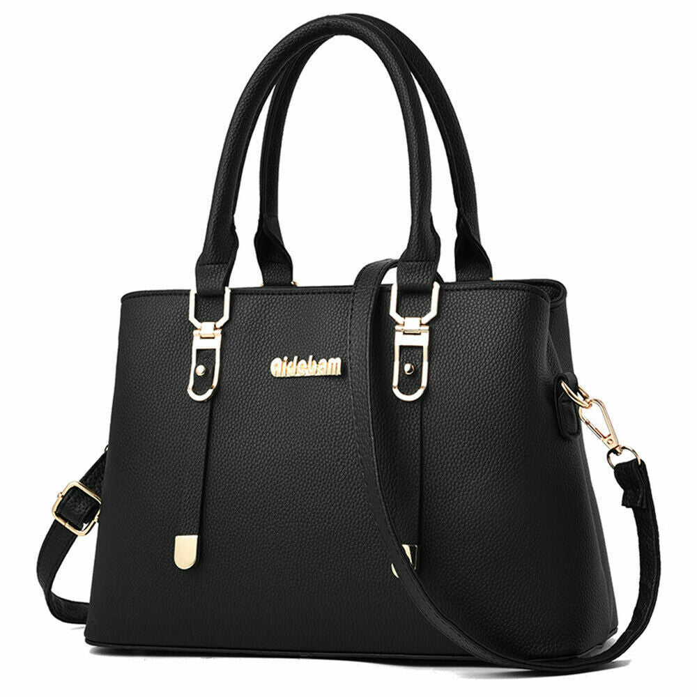 Women Lady Leather Handbags Messenger Shoulder Bags Tote Satchel Purse Large