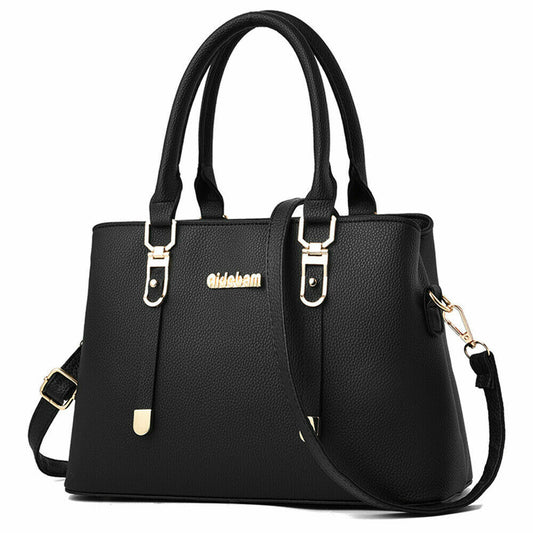Women Lady Leather Handbags Messenger Shoulder Bags Tote Satchel Purse Large
