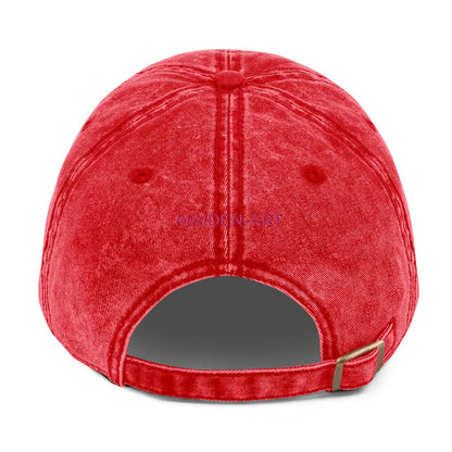 Vintage Cap REBEL GIRL Vintage Cotton Twill Cap