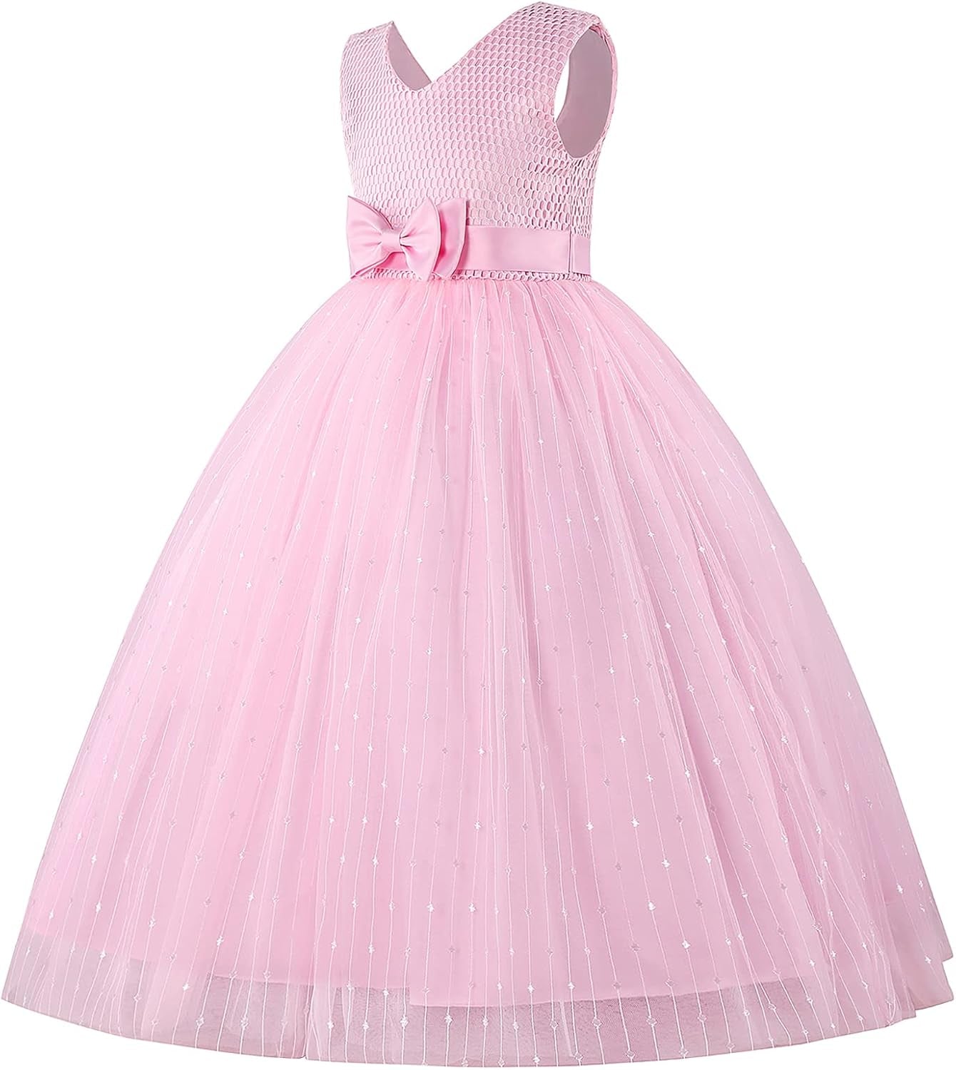 Girls Dress Party Dress for Girls Knee Length Cute Priness Dress Christmas Holiday Dress