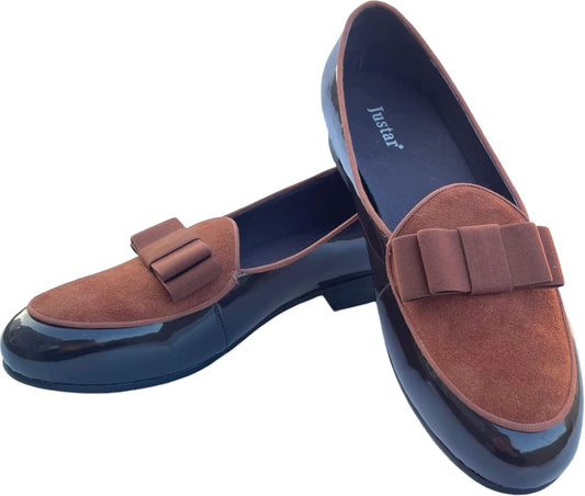 Men'S Leather Loafers Belgian Tuxedo Dress Shoes Slip-On Formal Prom Penny Loafers Banquet Flats