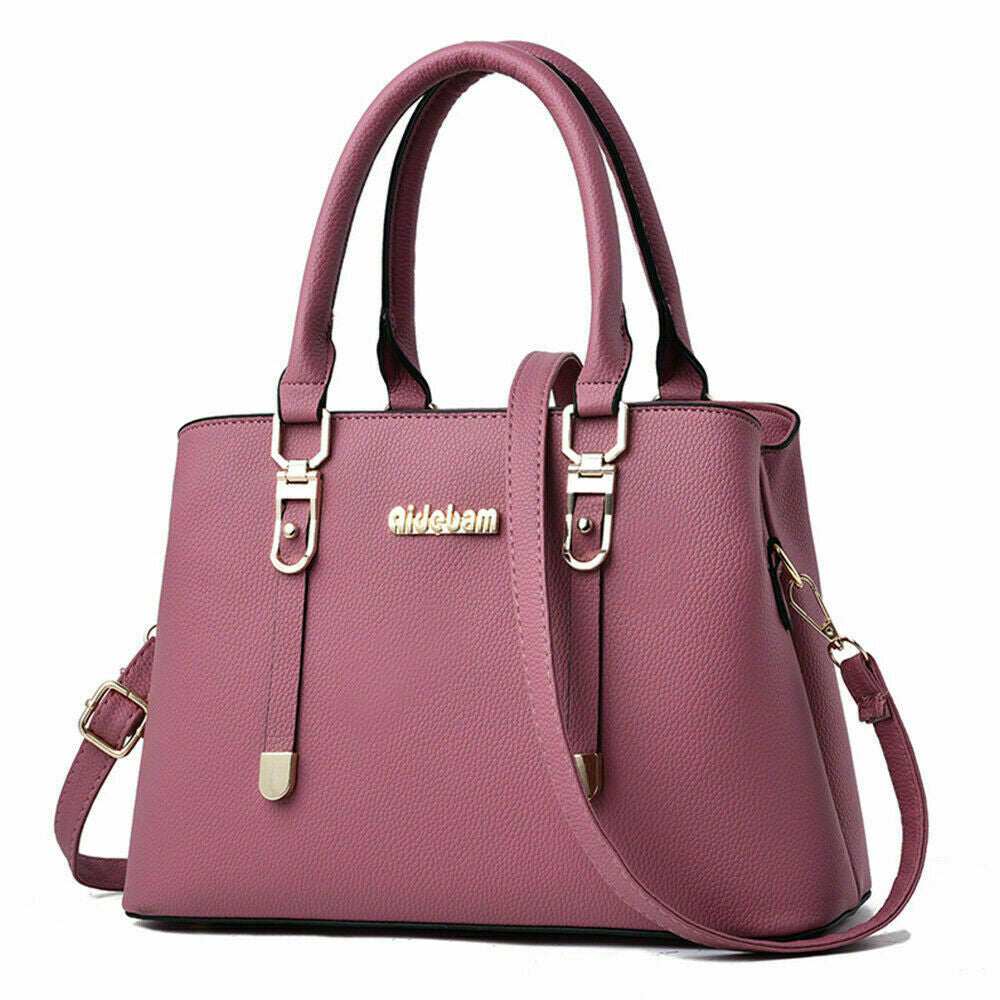 Women Lady Leather Handbags Messenger Shoulder Bags Tote Satchel Purse Large