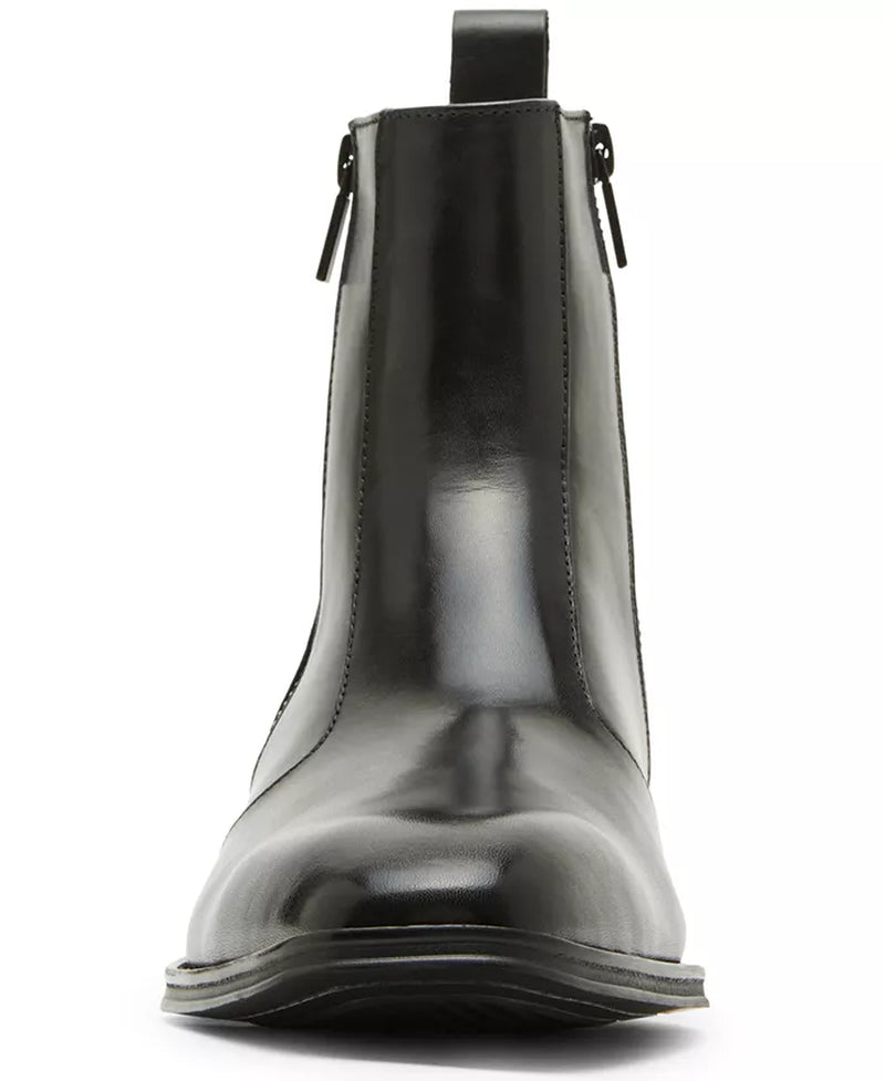 Men'S Hyphen Side-Zip Leather Dress Boot