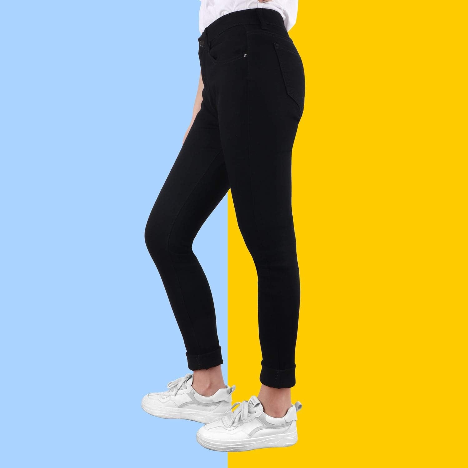 Women'S Skinny Jeans -Totally Shaping Skinny Jeans with 5 Pocket Jeans,Precision Stitching and Super Stretch