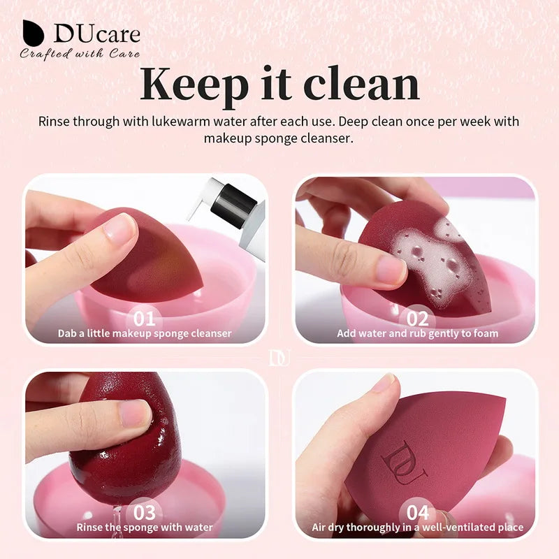 Water Drop Shape Cosmetic Puff Makeup Sponge Cosmetics Powder Foundation Concealer Cream Make up Beauty Tool Wholesale