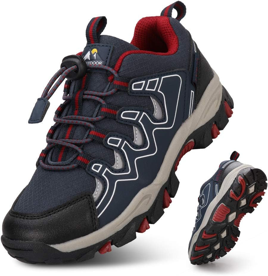 Boys Shoes Boys Tennis Running Sneakers Waterproof Hiking Shoes Kids Outdoor Fashion Sneakers Slip Resistant (Big/Little Boys)