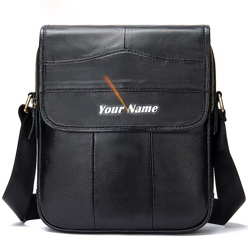 MVA Men'S Genuine Leather Bag Crossbody Bags for Men Messenger Bag Men Leather Fashion Men'S Shoulder Bags Male Handbags 1121