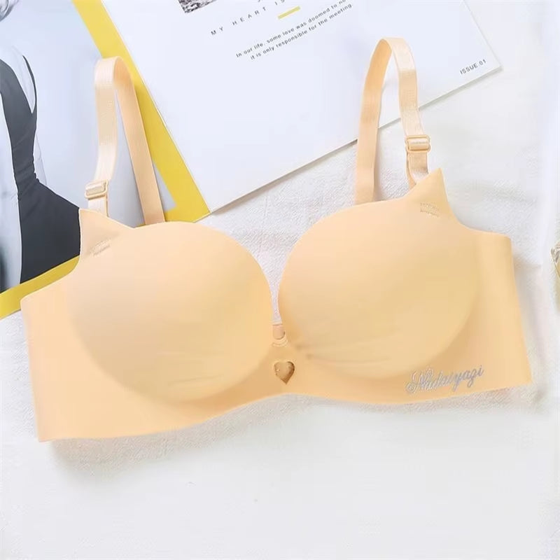 Sexy Hollow Out Bras for Women Lingerie Seamless Wireless Push up Bra Bralette Comfortable Brassiere Female Underwear Intimates