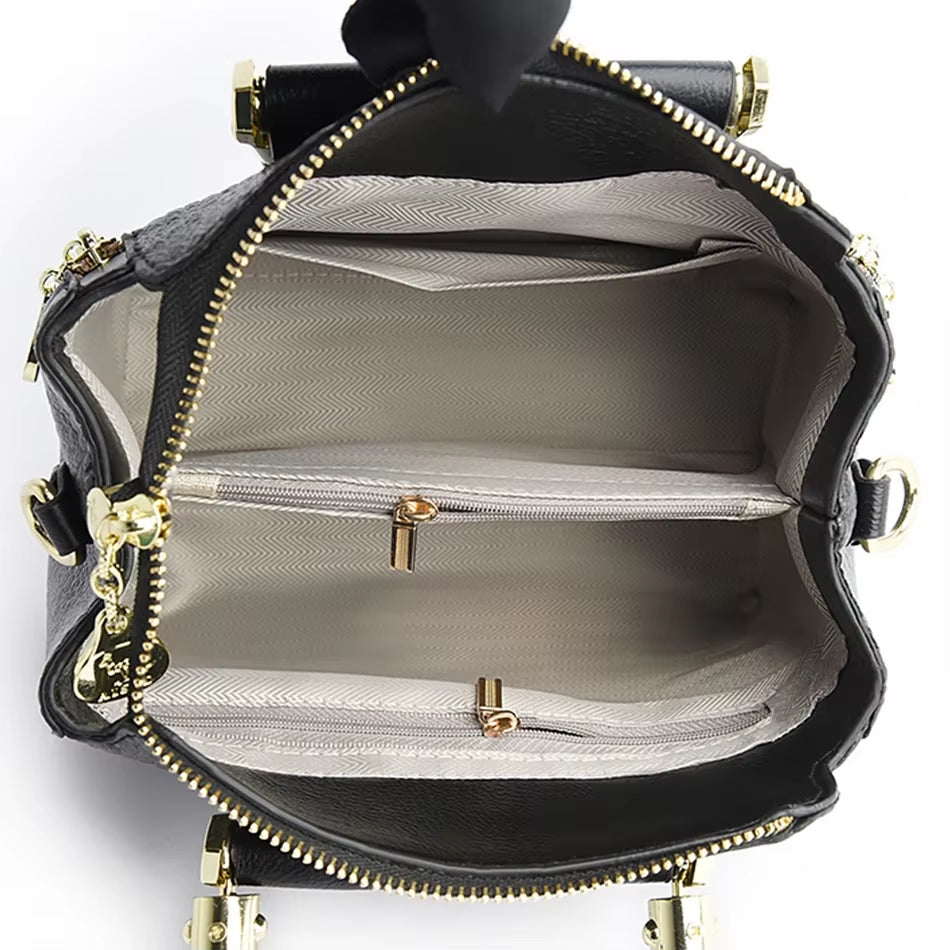 Fashion Crossbody Bags for Women Designer Ladies Purses and Handbags High-Quality Soft Leather Women Shoulder Messenger Bags Sac