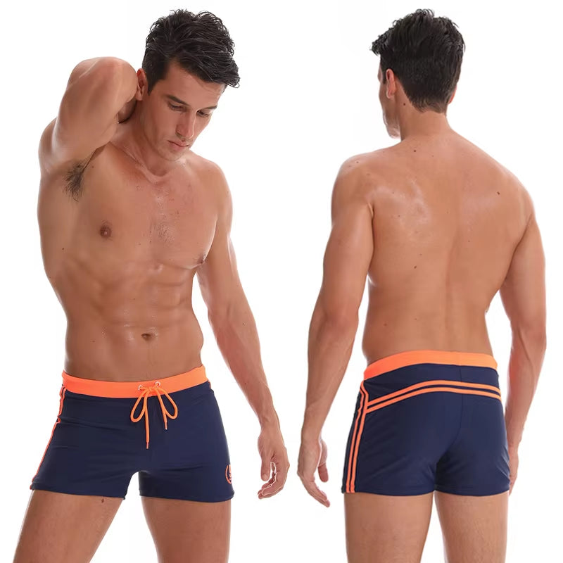 Mens Swimwear Maillot De Bain Boy Swim Suits Boxer Shorts Swim Trunks Men Swimsuit Surf Banadores