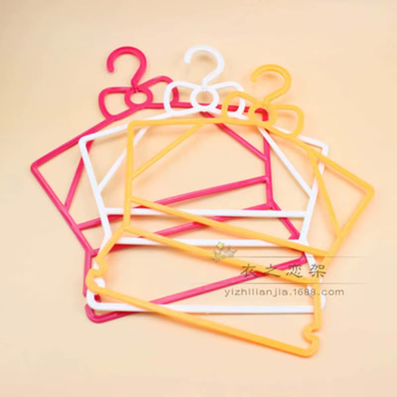 5 Pcs Plastic Children'S Clothing Hanger One-Piece Suit Baby Child Children Infant Clothes Hanging Clothes Rack