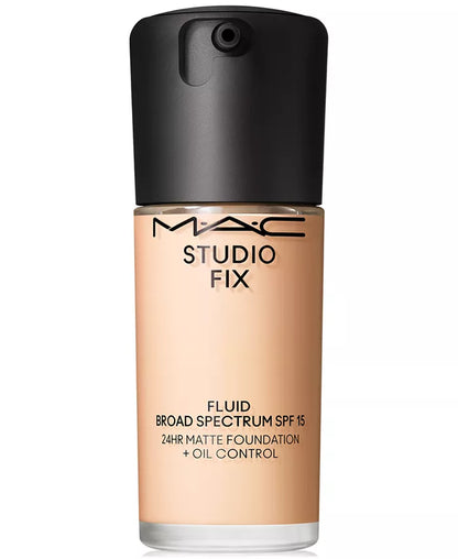 Studio Fix Fluid SPF 15 24Hr Matte Foundation + Oil Control, 1 Oz.