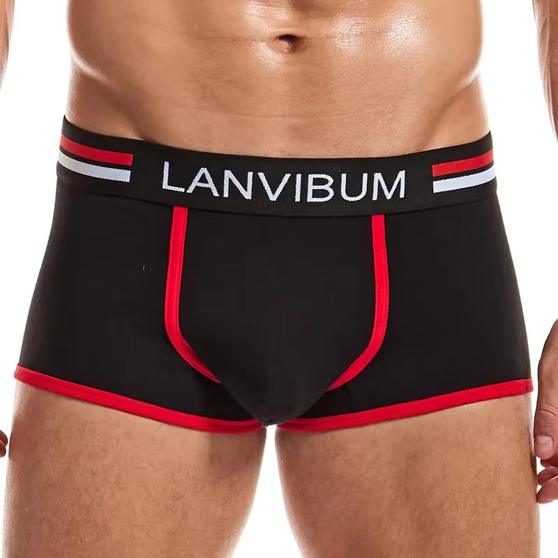 Men Underwear Boxer Shorts Cotton Soft Cueca Masculina Boxers Homme Calzoncillos Underpants