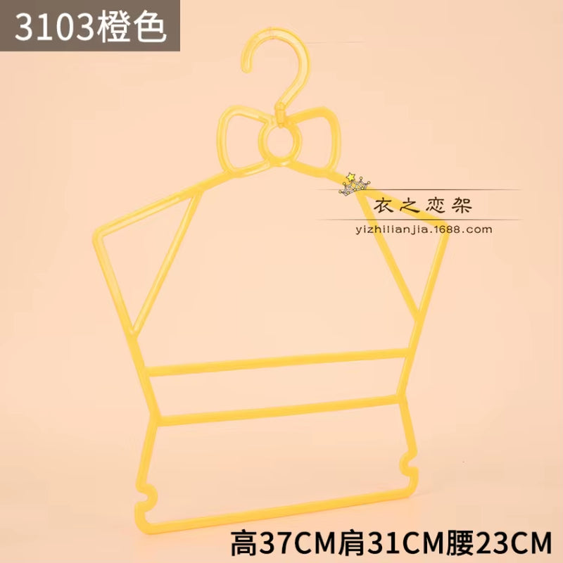 5 Pcs Plastic Children'S Clothing Hanger One-Piece Suit Baby Child Children Infant Clothes Hanging Clothes Rack