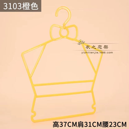 5 Pcs Plastic Children'S Clothing Hanger One-Piece Suit Baby Child Children Infant Clothes Hanging Clothes Rack