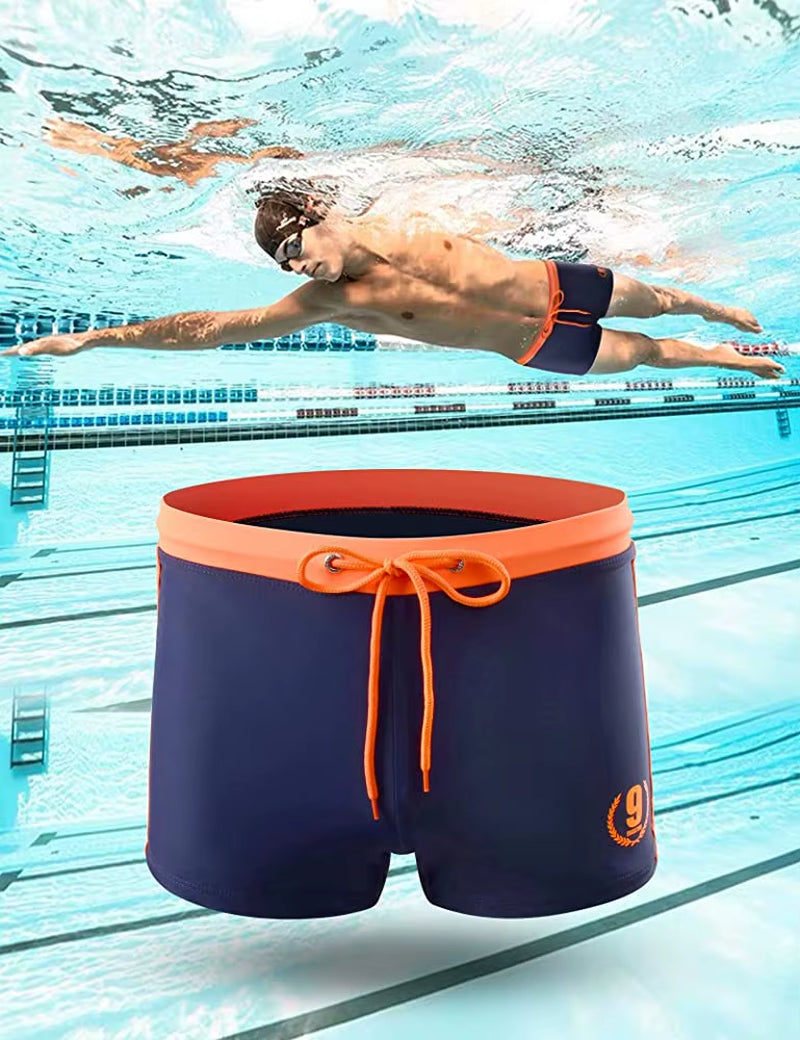 Mens Swimwear Maillot De Bain Boy Swim Suits Boxer Shorts Swim Trunks Men Swimsuit Surf Banadores