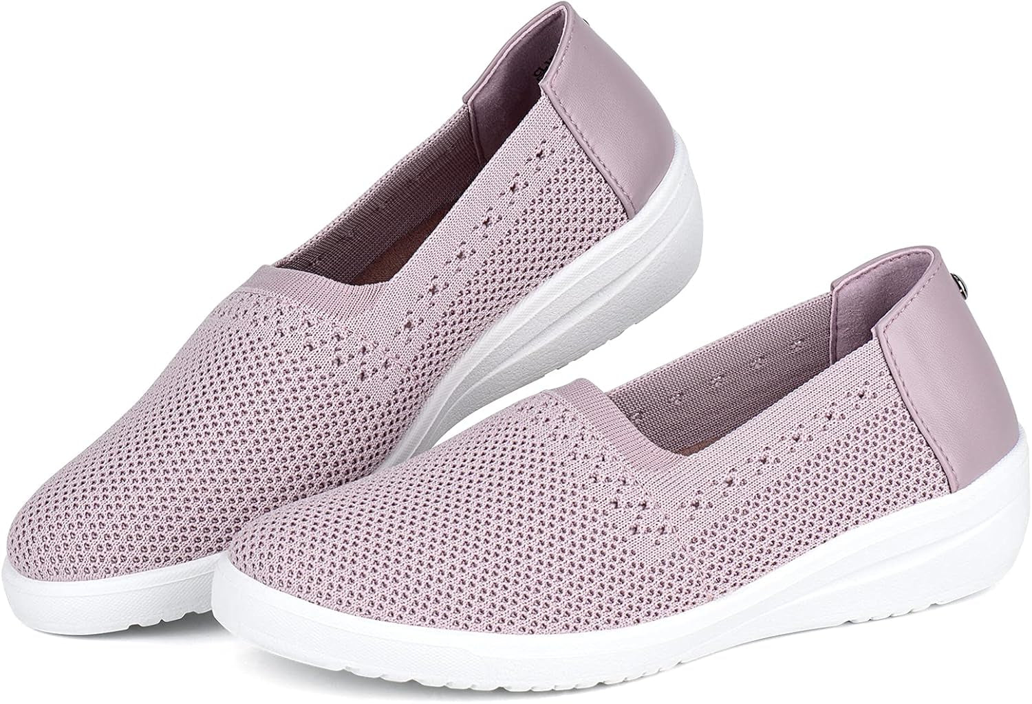 Women'S Lightweight Shoes Breathable Casual Walking Orthopedic Slip on Walking Shoes