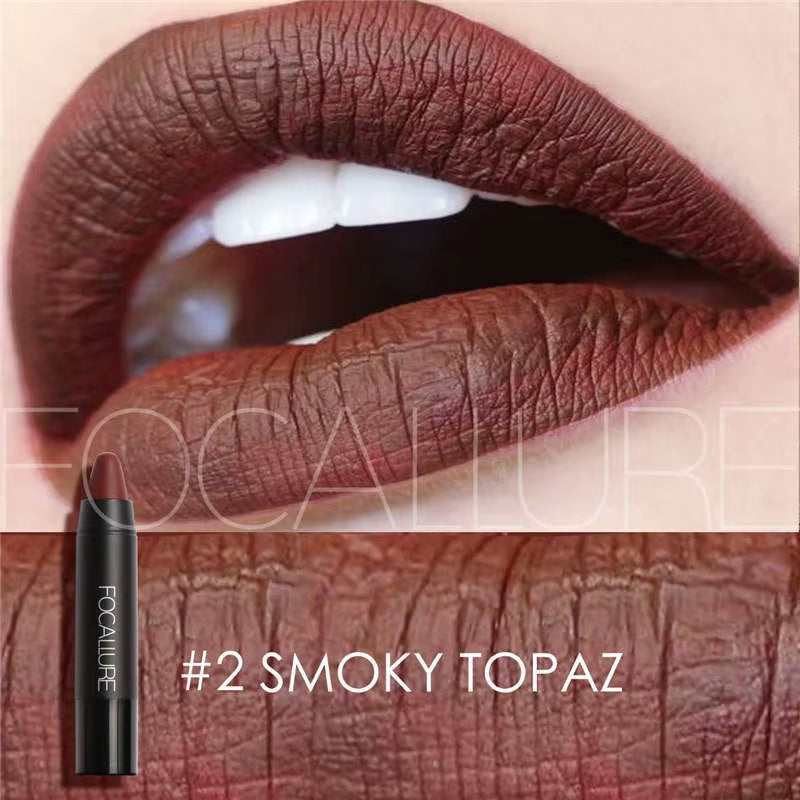 Wholesale  Matte Lipstick Pen Waterproof Long Lasting Cosmetics Easy to Wear Lip Stick Matte Lip Batom Makeup