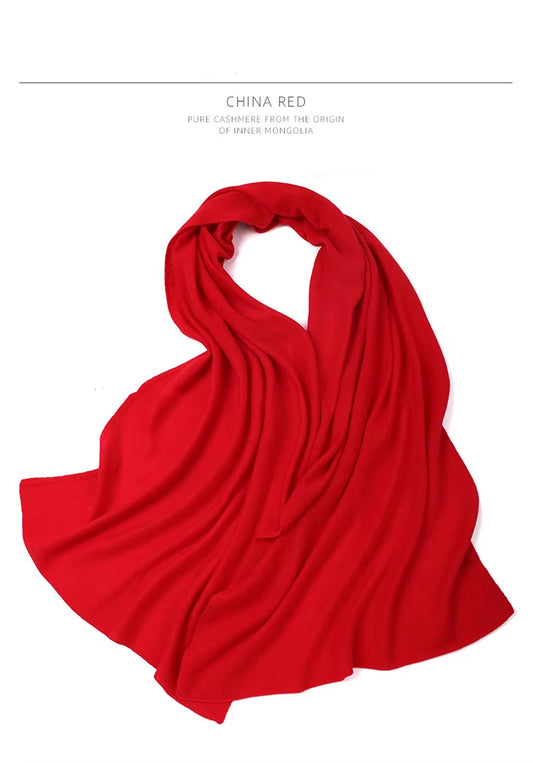 New 100% Pure Cashmere Scarf Women Knitted Winter Autumn Elegant and Smart! 100% Pure Cashmere Scarf for Men and Women