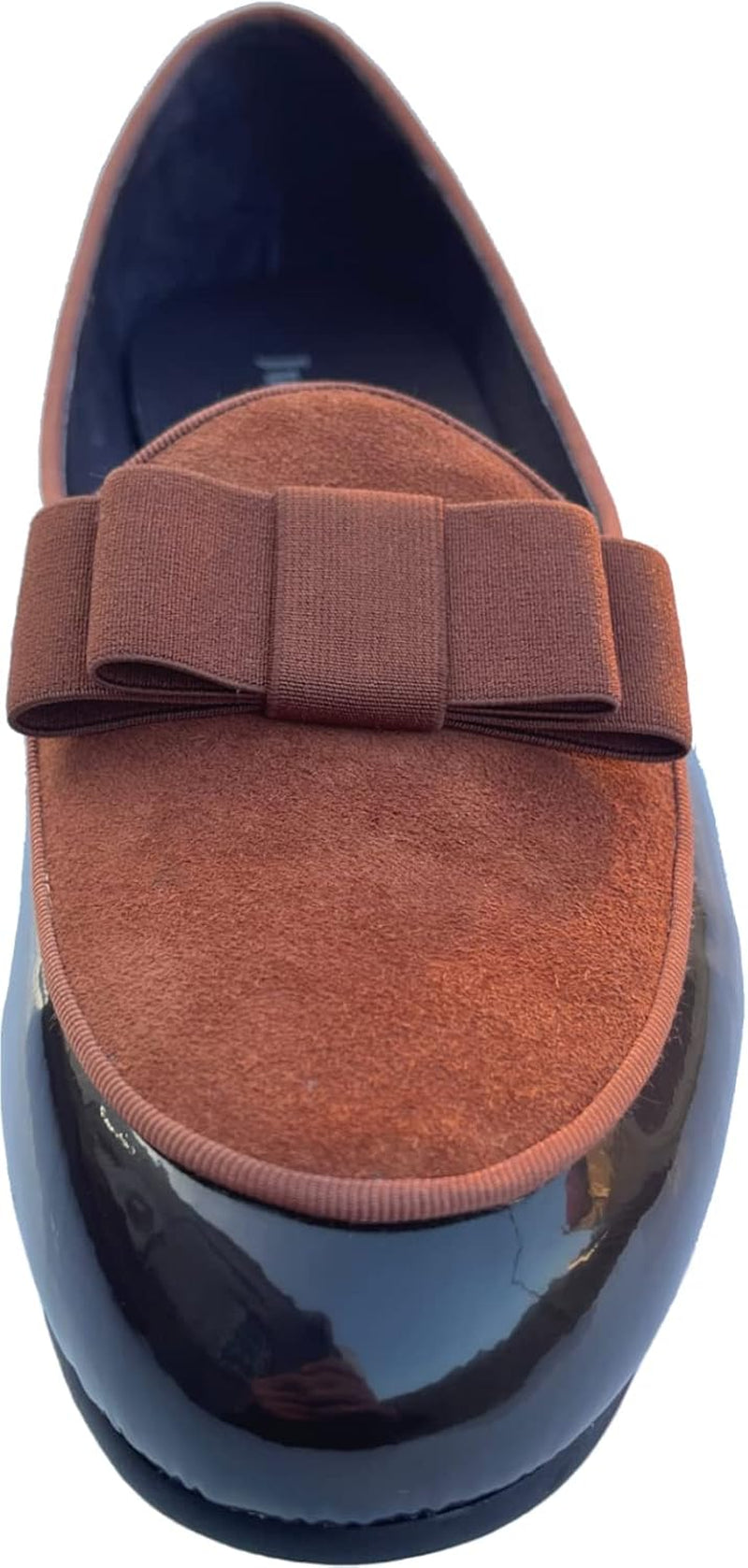 Men'S Leather Loafers Belgian Tuxedo Dress Shoes Slip-On Formal Prom Penny Loafers Banquet Flats