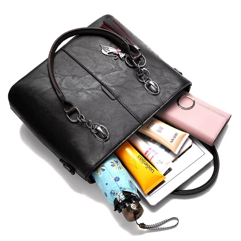 Luxury Handbags Women Bags Designer Big Crossbody Bags for Women 2023 Solid Shoulder Bag Leather Handbag Sac Bolsa Feminina