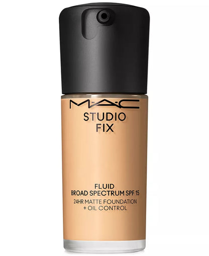 Studio Fix Fluid SPF 15 24Hr Matte Foundation + Oil Control, 1 Oz.