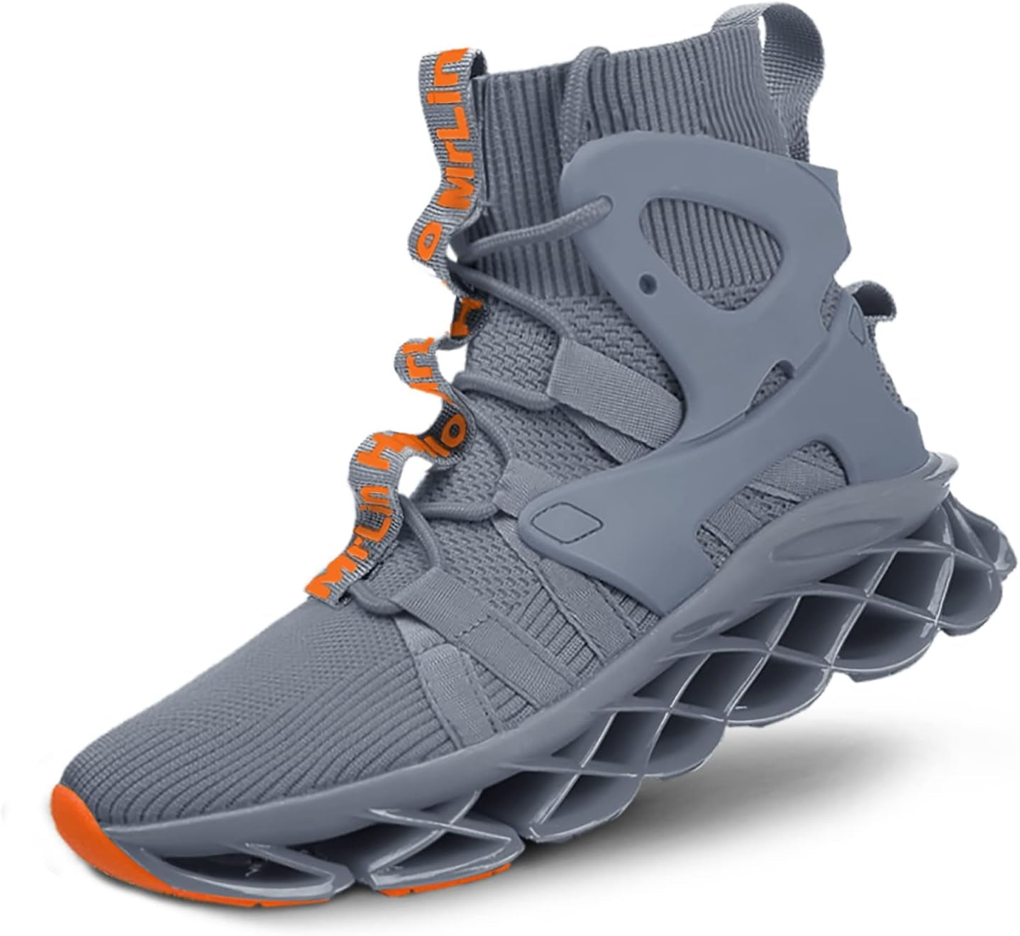 Men'S Running Shoes Non Slip Athletic Tennis Walking Blade Type Sneakers Hip Hop