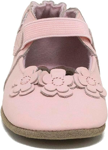 Baby Girls and Unisex Soft Soles Slip-Resistant Crib Shoes Slippers for Infant and Toddler, 0-24 Months