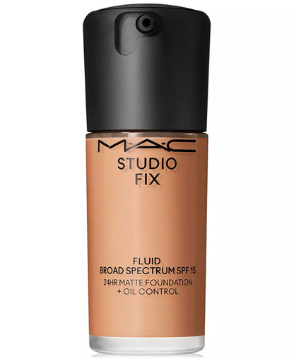Studio Fix Fluid SPF 15 24Hr Matte Foundation + Oil Control, 1 Oz.